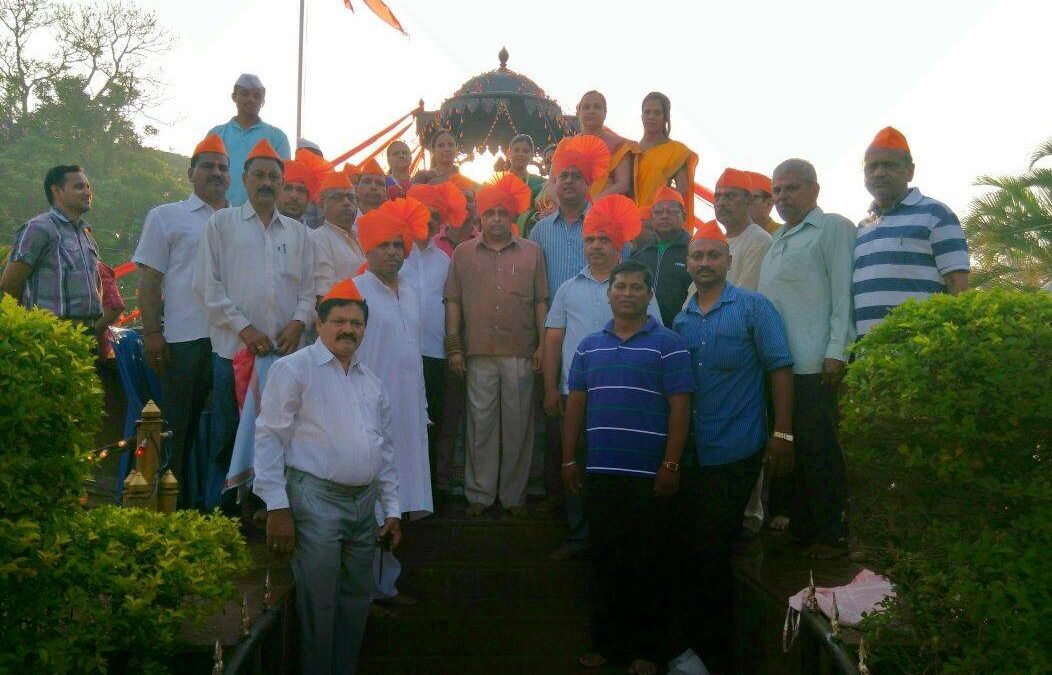 Today celebrated Shiv Jayanti at Chatrapati Shivaji Maharaj Garden