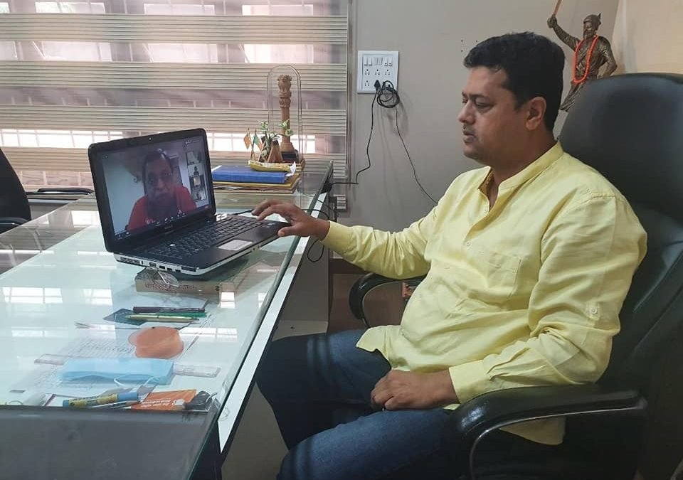 Attended the online meeting organized by Athletics Federation of India….!