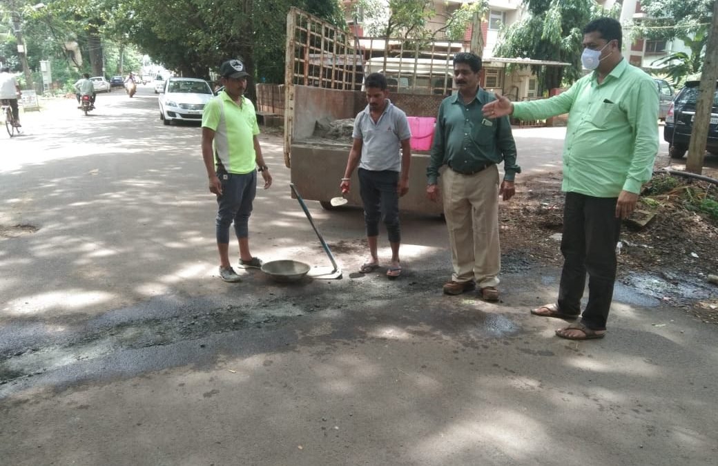 Patch Work @SPM and Kapileshwar Road!!